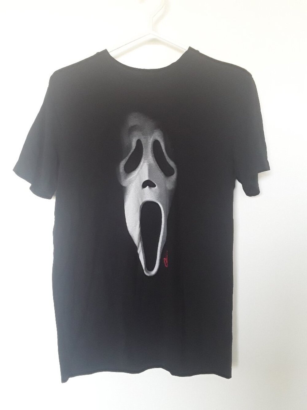 Ghost Face® “The Icon of Halloween®” Graphic T‑Shirt – Black – Size Small